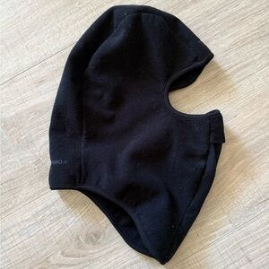 Hytrel Black Winter Face Mask with Soft Stretchy Fabric